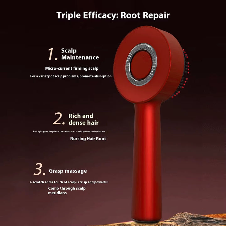 Revitalize Your Hair with the 630nm Red Light Therapy Scalp Massager and Liquid Applicator - Ultimate Hair Growth Solution