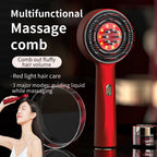 Revitalize Your Hair with the 630nm Red Light Therapy Scalp Massager and Liquid Applicator - Ultimate Hair Growth Solution