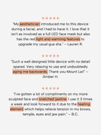 The Vitality Qi LED Gua Sha Device with Protective Pouch